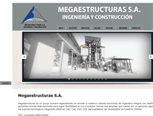 Tablet Screenshot of megaestructurassa.com